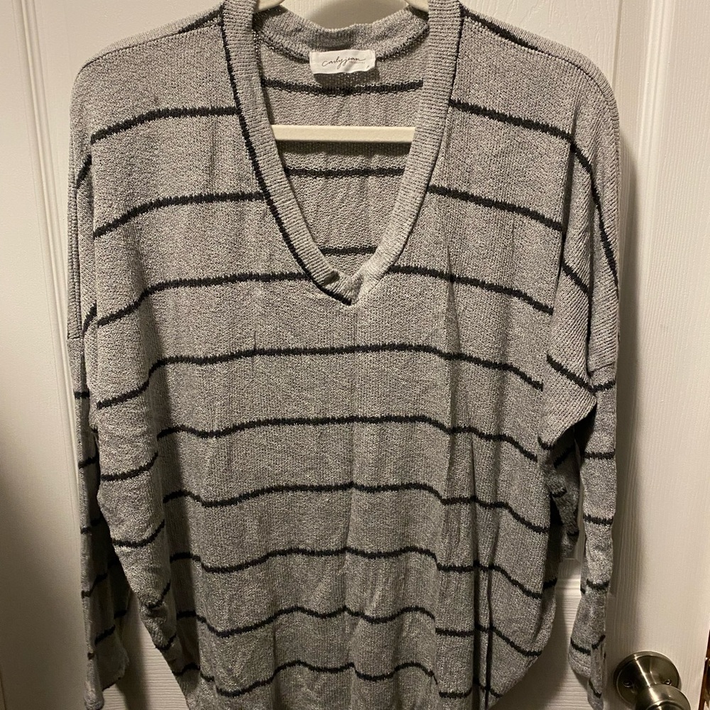 CJLA Leah sweater gray size M